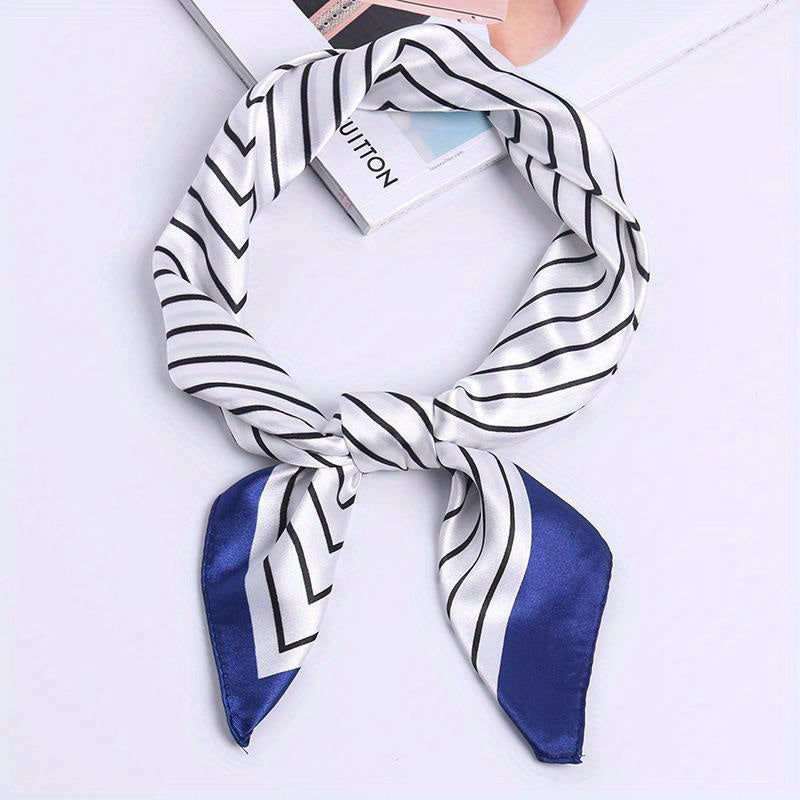 Paisley Print Square Scarf Neckerchief Bandana Head Wrap Hair Accessories