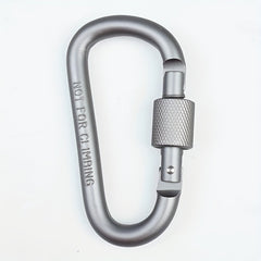 Aluminum Carabiner Outdoor Safety Buckle with Keychain