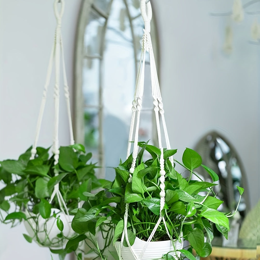 2 Packs Hanging Planters Indoor Outdoor Plant Hangers 88 9 Cm