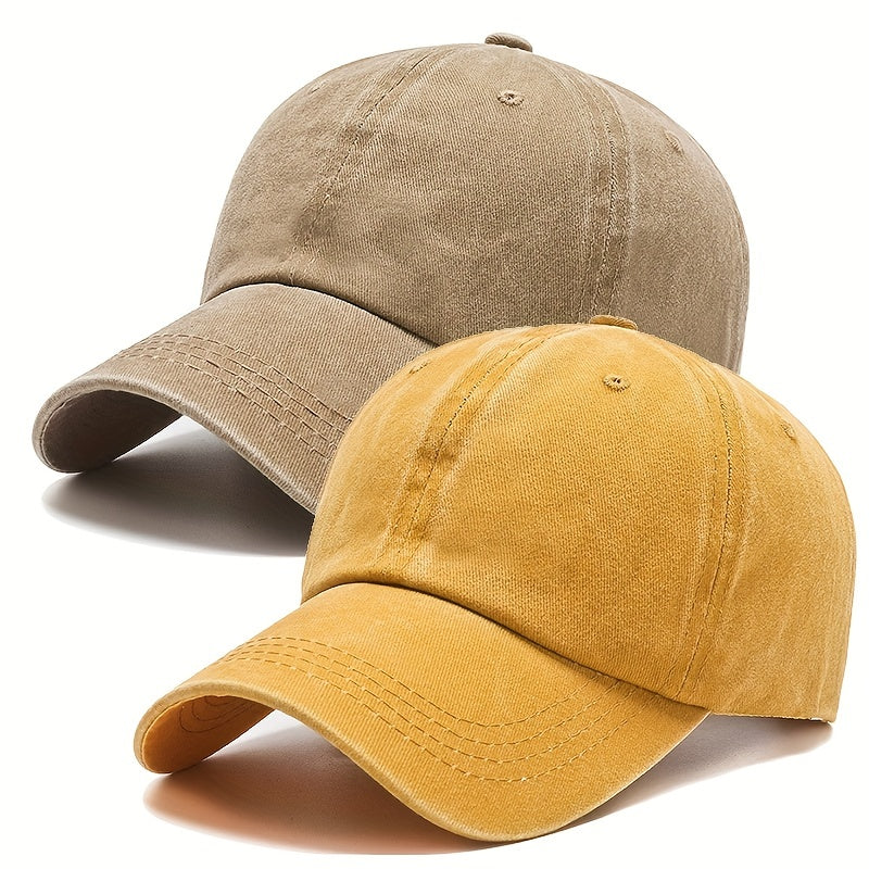 Couple Baseball Cap Vintage Distressed Dad Hats Sun Hats Men Women