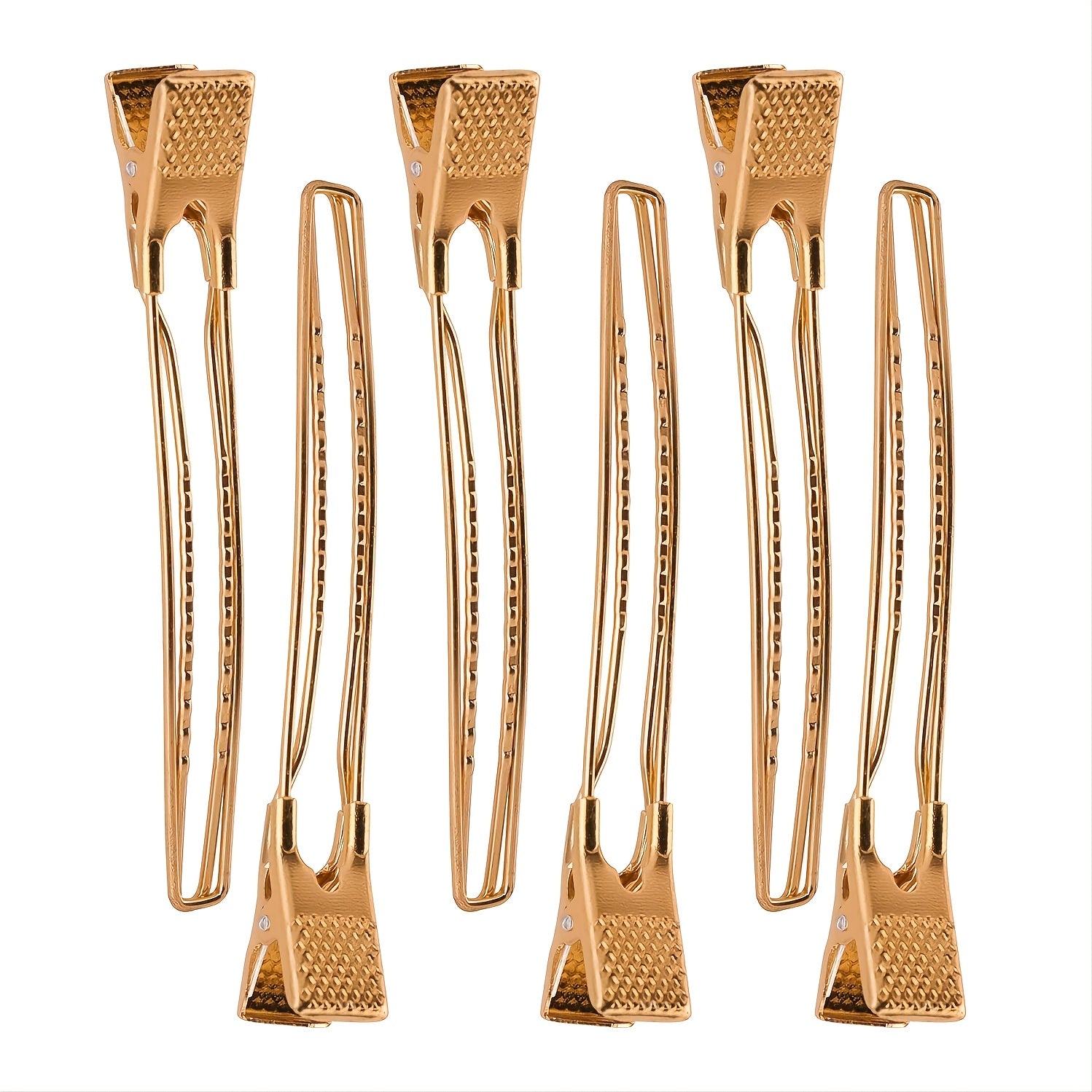 Golden Duck Billed Clip Hair Accessories