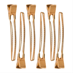 Golden Duck Billed Clip Hair Accessories