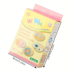 8pcs Wool Pom Pom DIY Hand Knitting Tool Set