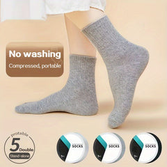 Compression Socks for Women and Men Breathable Sweat-absorbing Quarter Socks