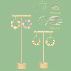 Bracelet Making Kit Polymer Clay Beads Gift Bag Jewelry Making Set