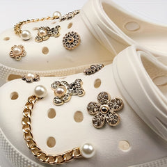 Summer Women's Shoe Flower Shoe Buckle Ins Garden Shoes Decoration