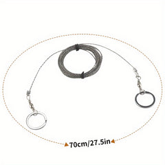 Steel Wire Saw Survival Saw for Camping Hiking