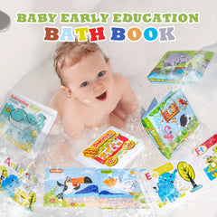 Interactive Bath Book & Floating Toy Set for Infants