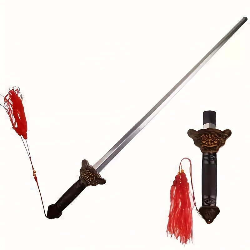 Stainless Steel Folding Sword with Blade Pattern