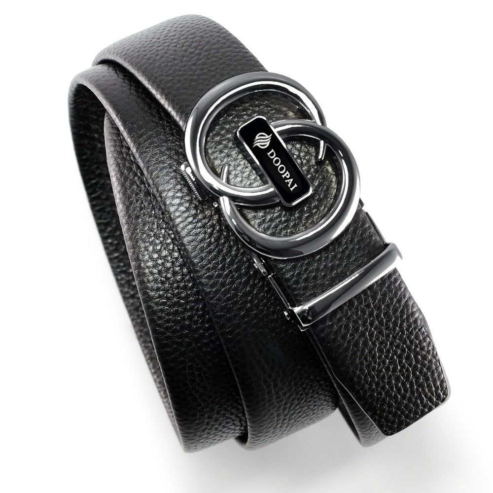 DOOPAI Men Belt Male High Belt Strap Vintage Jeans For Women Men Casual