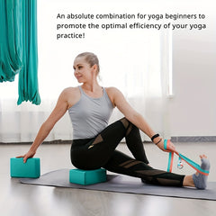 Non Slip Yoga Foam Blocks for Balance Support Yoga Pilates Meditation