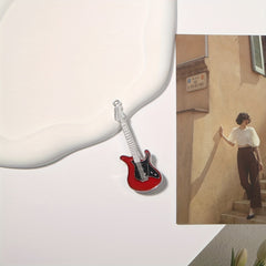 Mini Guitar Funny Hair Clip Rock Punk Duck Bill Clip Hair Accessories