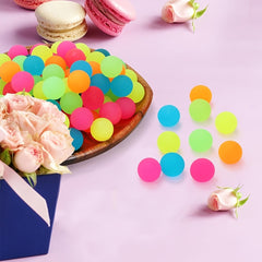Fun Bouncing Balls 100pcs HOSL High Bouncing Balls 0.8in Solid Elastic Balls