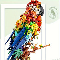Parrot Model Building Blocks Set 1000 pcs ABS DIY Structure