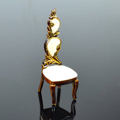 Dollhouse Dining Chairs European Style Mixed Colors