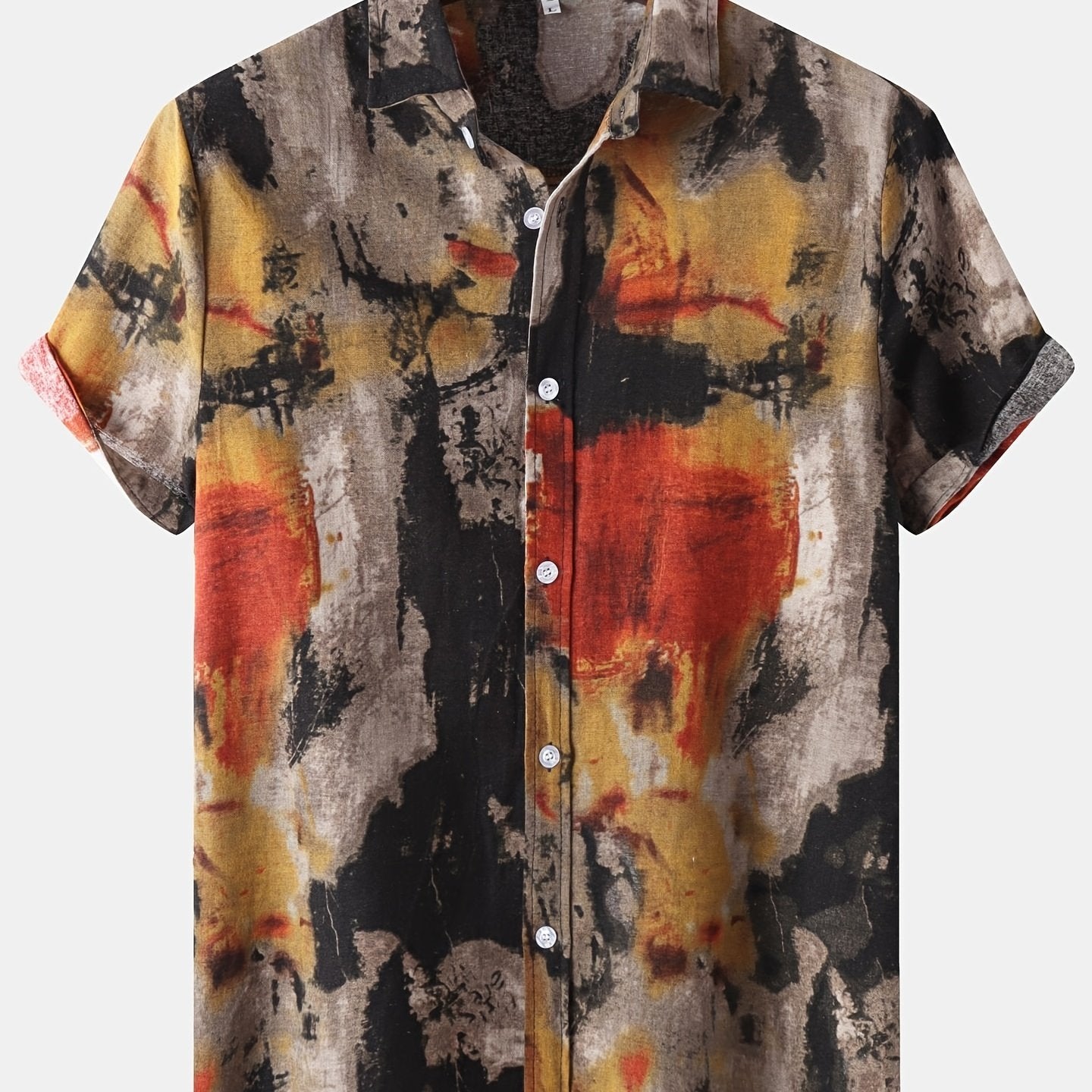 Summer Men's Retro Linen Shirt