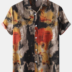 Summer Men's Retro Linen Shirt