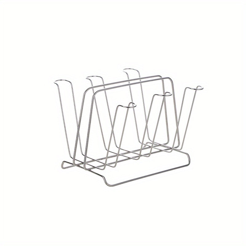 Stainless Steel Cup Drying Rack with Drain Tray