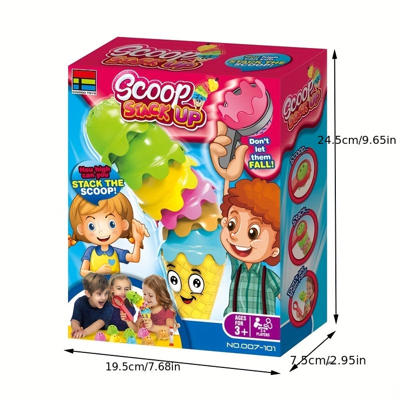 Balance Stacking Ice Cream Game Toy