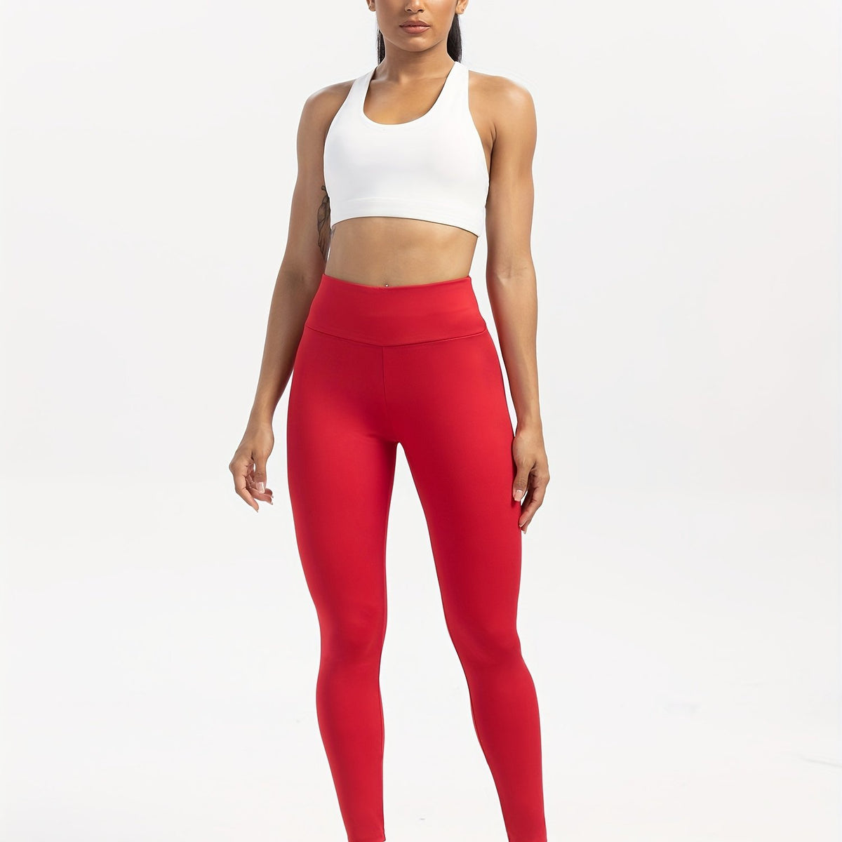 High Waist Butt Lifting Long Pants Yoga Running Leggings Women's Activewear