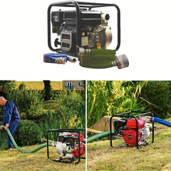 3 Pack 50FT Pool Backwash Hose Reinforced Sump Pump Discharge Hose