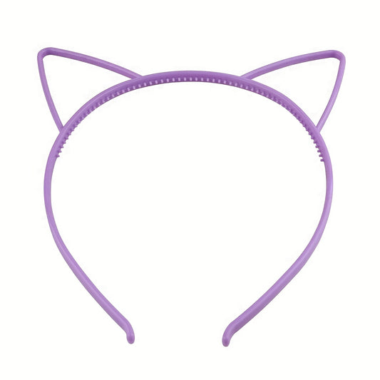 6pcs Cat Ears Headband Hair Accessory Set