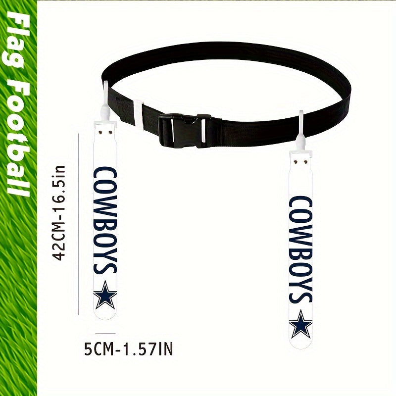 Denim Waist Flag Rugby Football Flag With Buckle