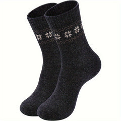 Men's Winter Warm Soft & Comfortable Socks - 4 Pairs