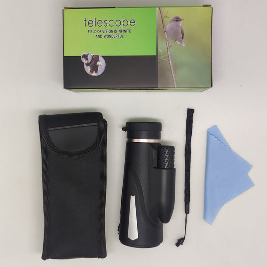 HD Waterproof Monocular BAK4 Prism Bird Watching Hiking Camping