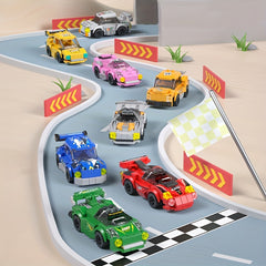 Colorful Sliding Car Racing Educational Toy for Kids