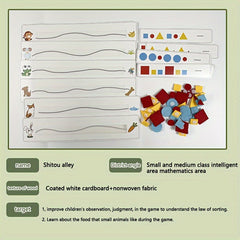 Interactive Geometry Puzzles Educational Toy for Early Learning