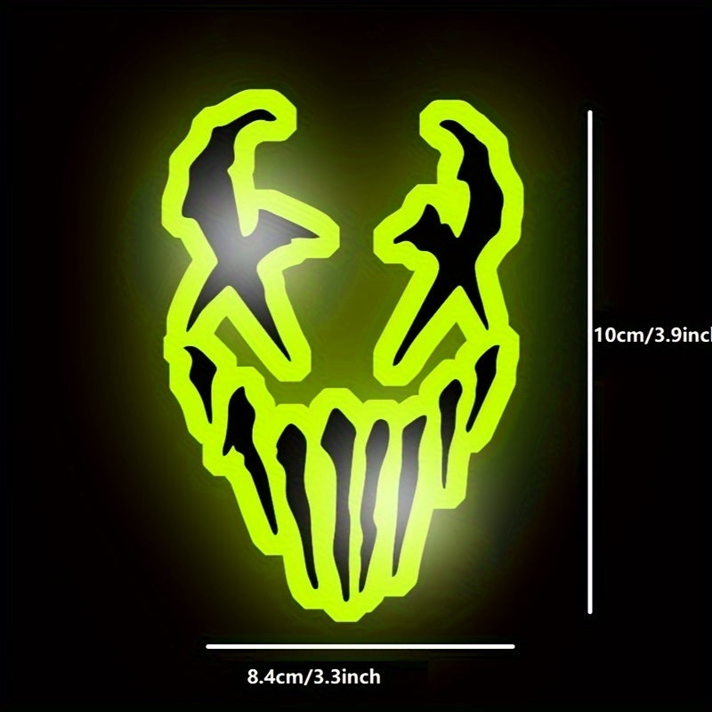 Unique Motorcycle Helmet Reflective Sticker for Safety & Visibility