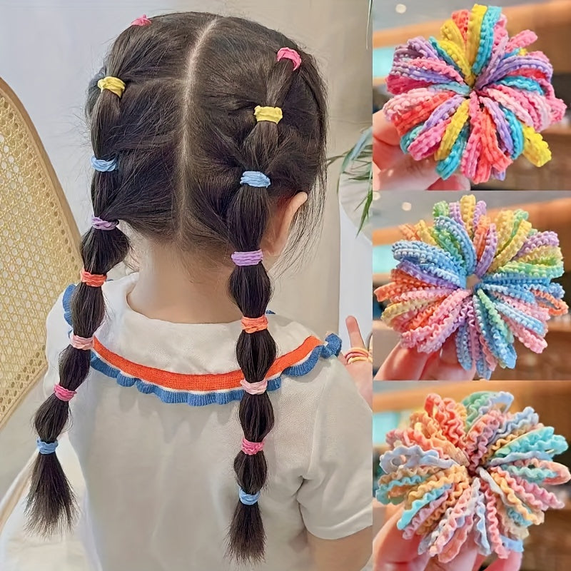 Colorful Hair Ties Hair Bands Set for Baby Girls