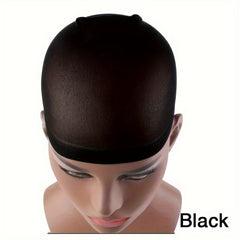 4PCS 2 PACK Stretchy Nylon Wig Caps - Invisible HD Wig Cap For Lace Front Wigs
