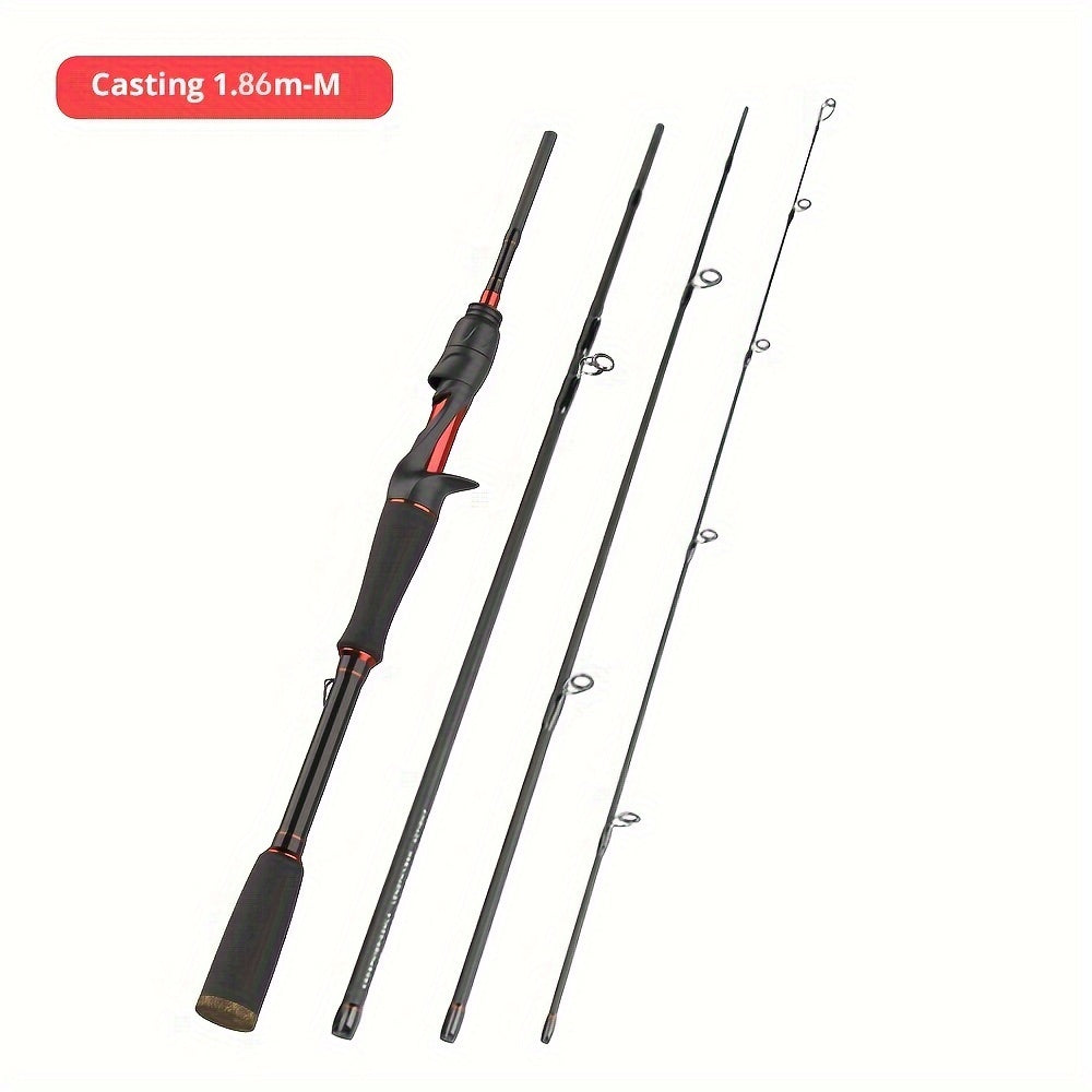 Telescopic Fishing Rod Carbon Spinning Casting Fishing Pole