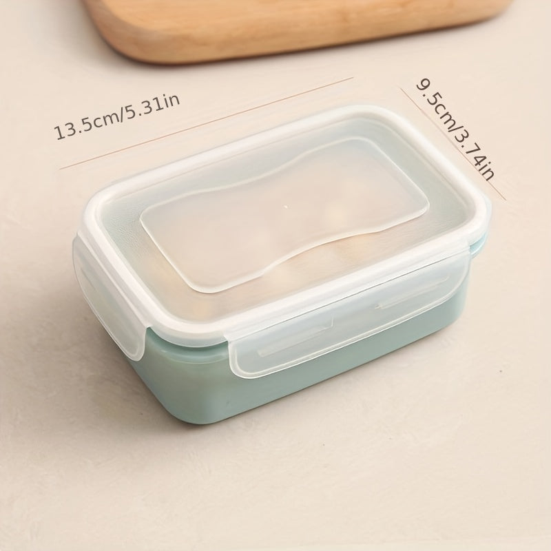 Mini Round Food Preservation Box Rectangular Plastic Storage Box