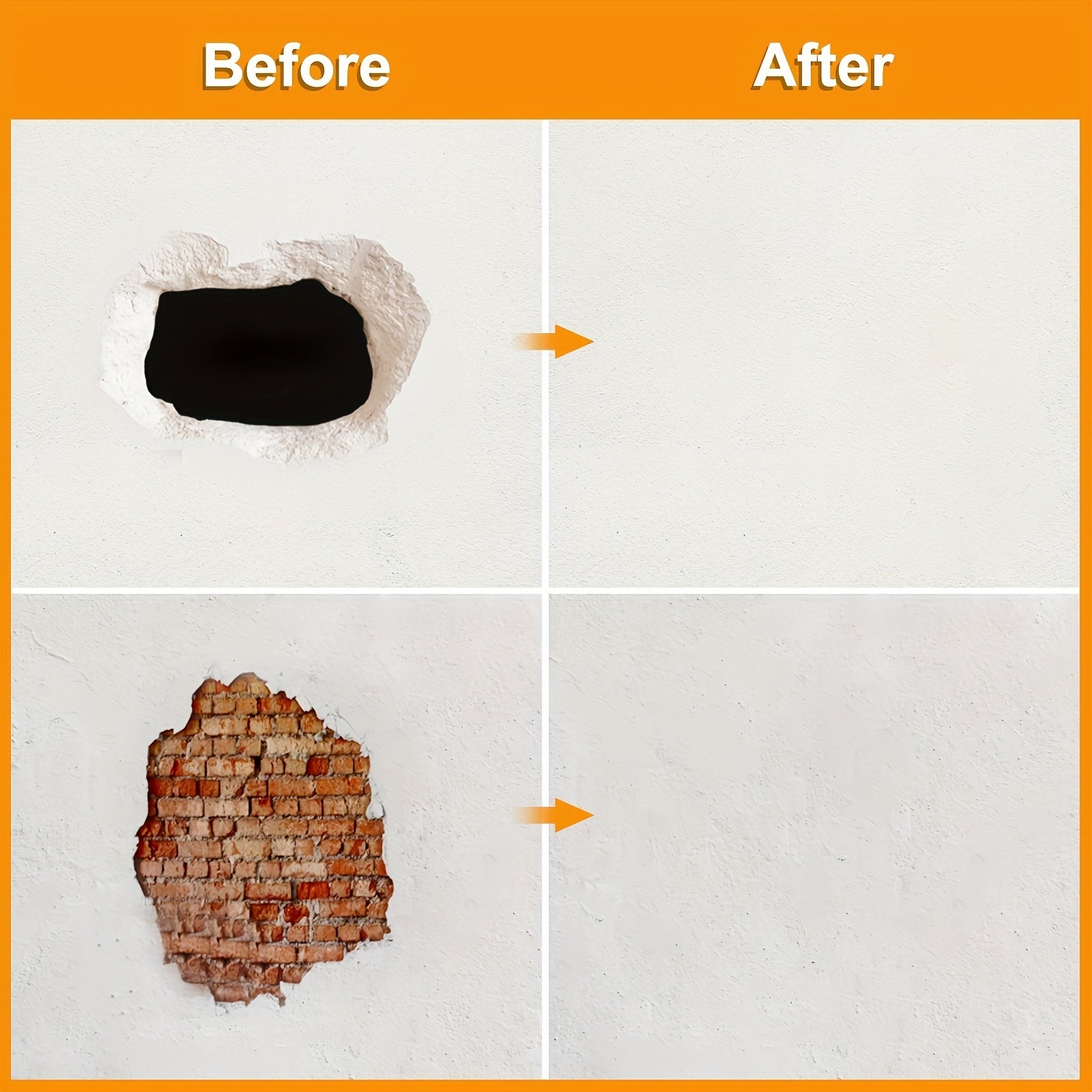 Wall Repair Agent Gypsum Board Repair Paste Scraper Sandpaper Filler