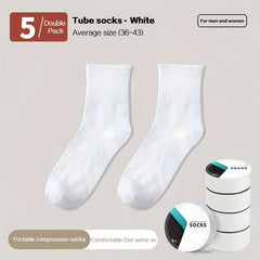Compression Socks for Women and Men Breathable Sweat-absorbing Quarter Socks