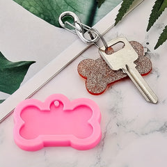 Dog Bone Silicone Mold for DIY Pet Ornament Jewelry Pendant