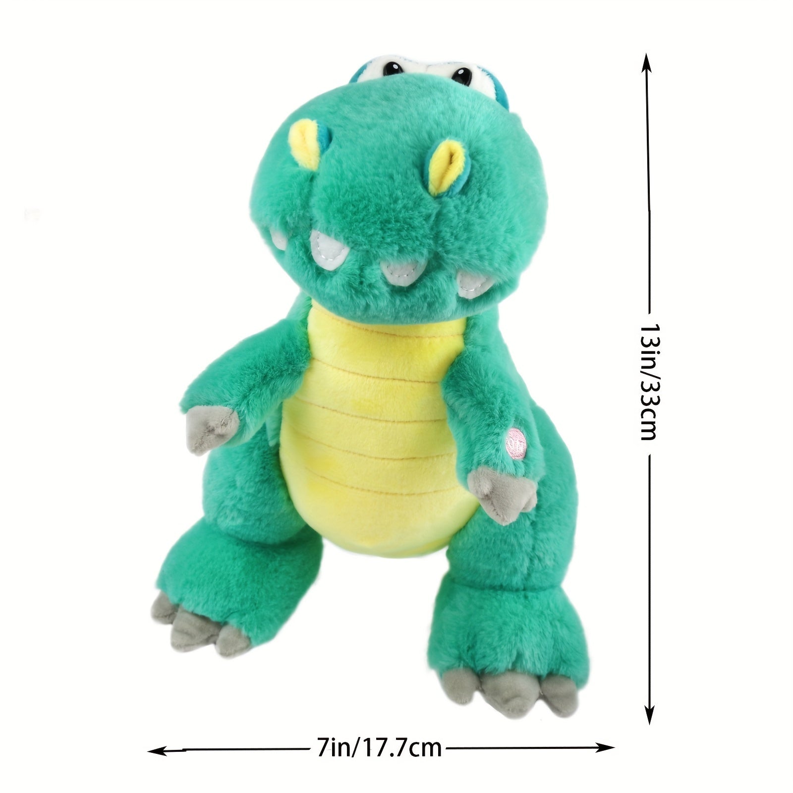 Glow Guards Glow Dinosaur Plush Toy LED Night Light 15 Minutes Sleep Timer
