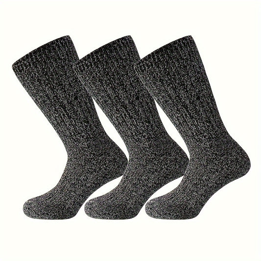 Men's Athletic Wool Socks Running Outdoor Sports Shock Absorbing