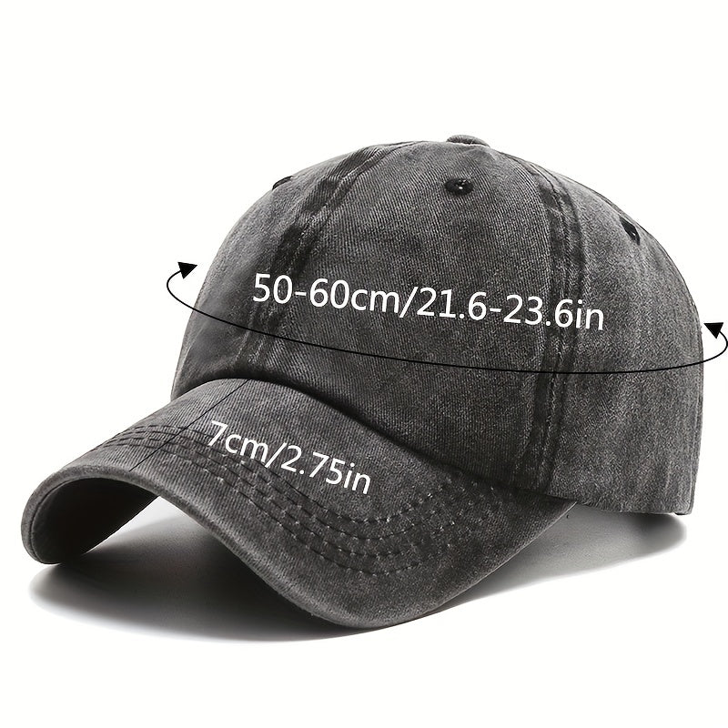 Couple Baseball Cap Vintage Distressed Dad Hats Sun Hats Men Women