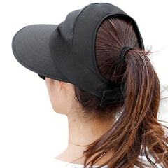Wide Brim Sun Protection Visor Sun Hat Anti UV Lightweight Breathable Beach Hat