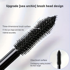 Waterproof Slender Mascara Curling Long Lasting Smudge Proof Eye Makeup