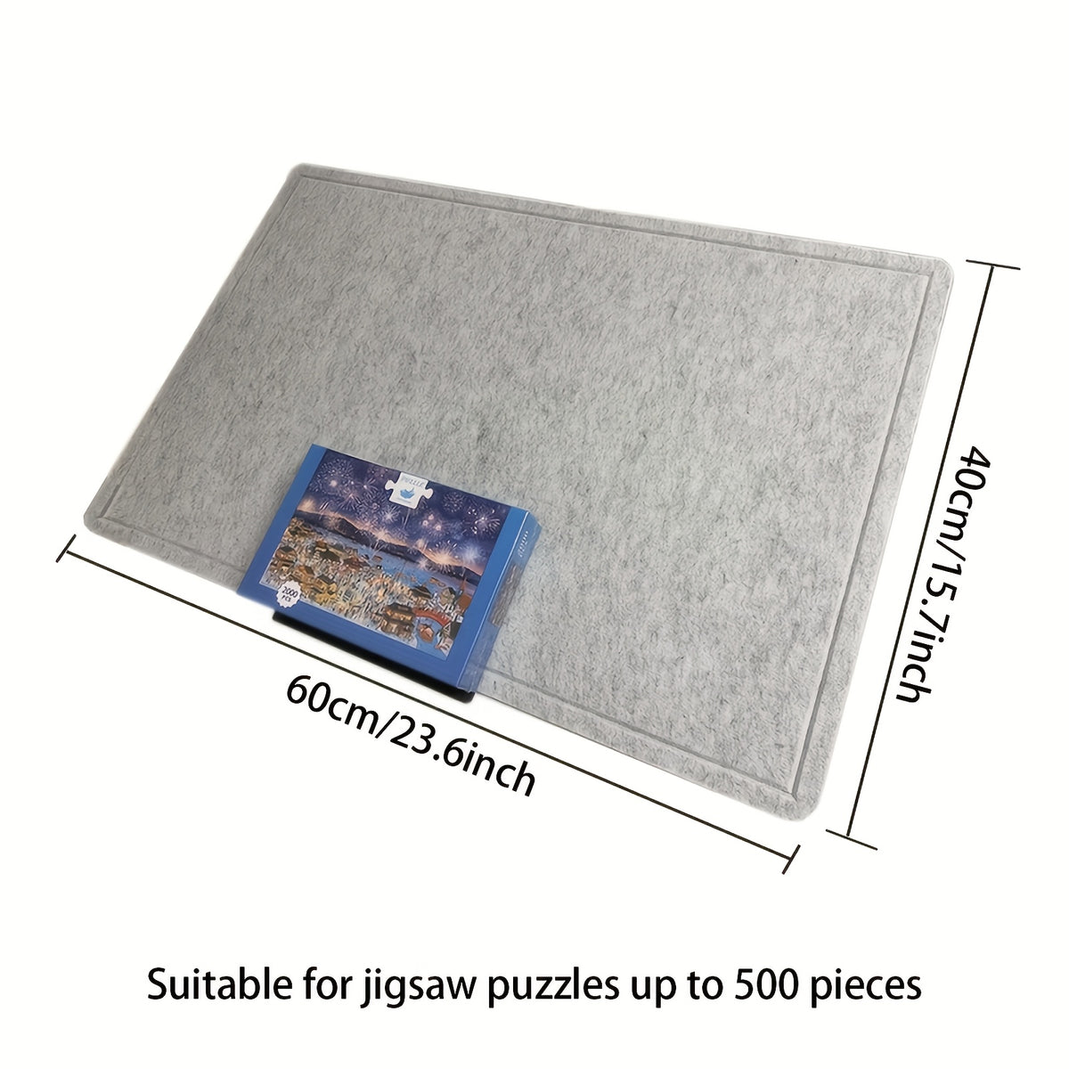 60 80 Cm Extra Large Puzzle Board Foldable Puzzle Mat for Easy Storage