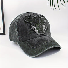 Spring Summer Washed Retro Baseball Cap Street All-Match Peaked Cap
