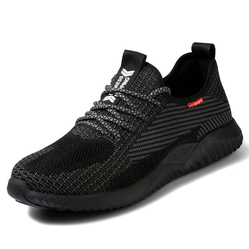 Steel Toe Safety Work Shoes Men Puncture Proof Footwear