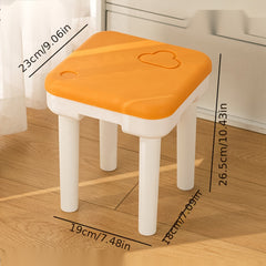 Portable Assemble Chair Stool Shoe Changing Stool