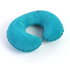 1pc Inflatable U Shaped Pillow for Outdoor Travel