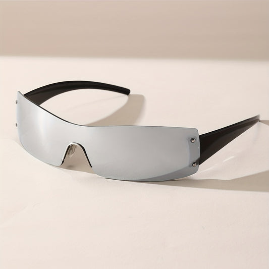 Futuristic Wrap Around Sunglasses UV400 for Men Women